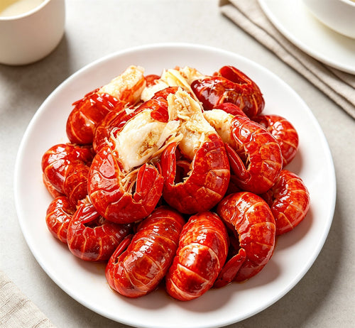 Deliciously Spiced Crawfish Tails - Ready to Savor!