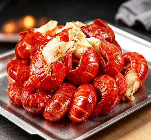 Deliciously Spiced Crawfish Tails - Ready to Savor!
